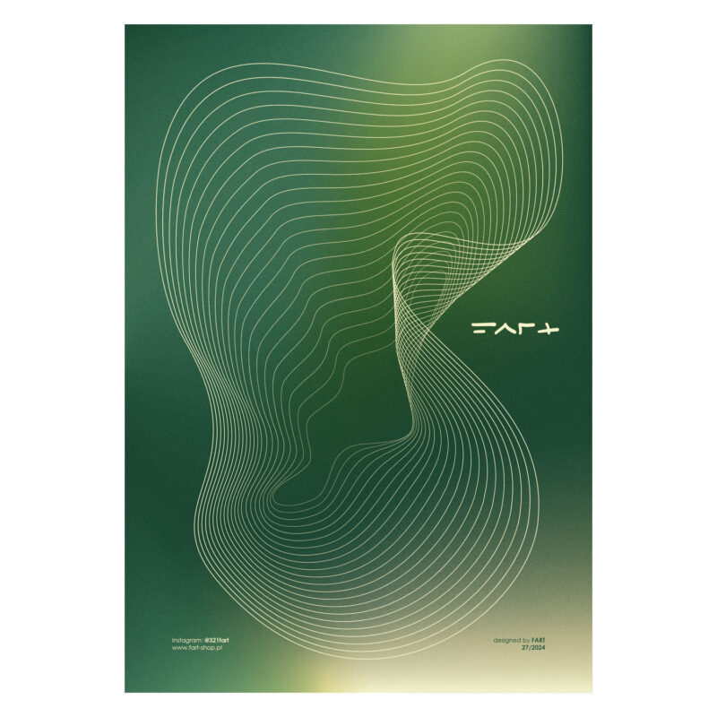 plakat - green vibe