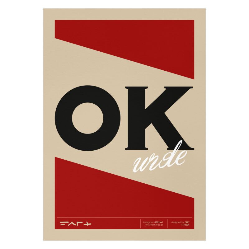 Plakat - okurde