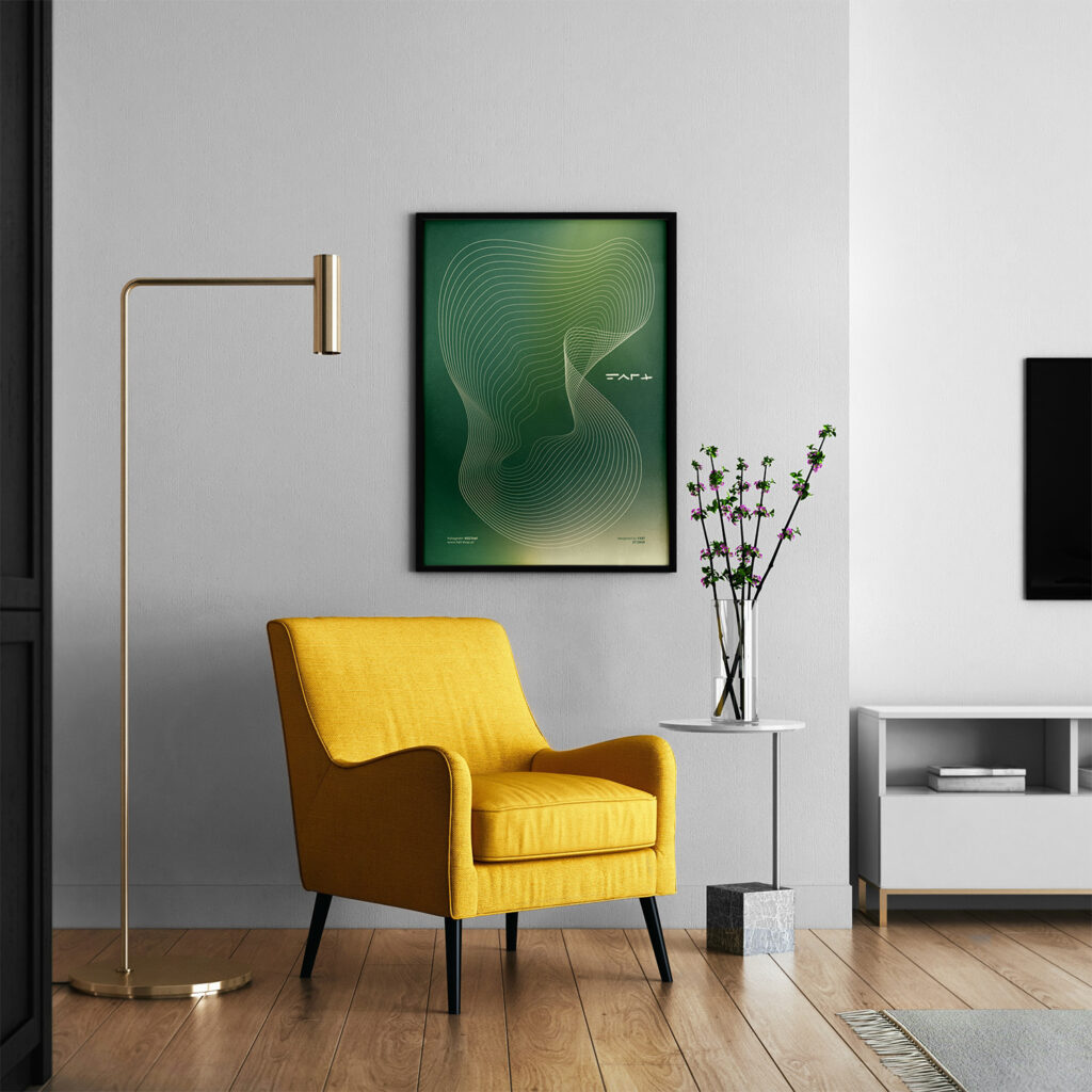 2 zielony plakat