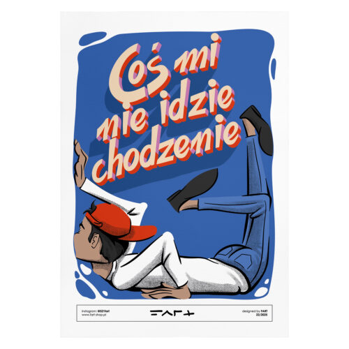 plakat-cos mi nie idzie