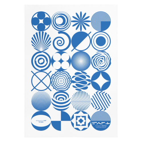 plakat-geometryczne kola