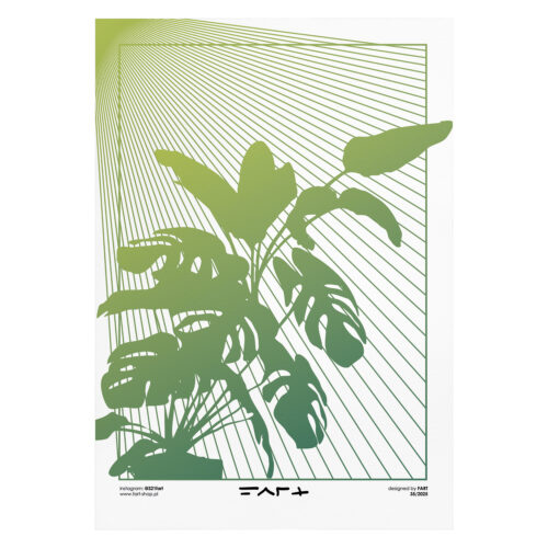 plakat ze słonecznikiem