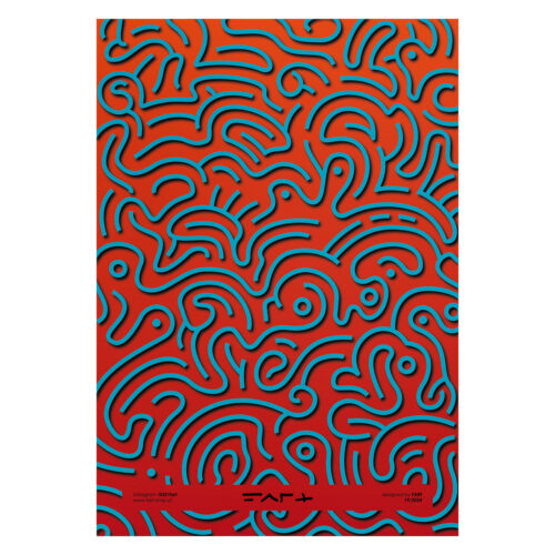 plakat-abstract doodles