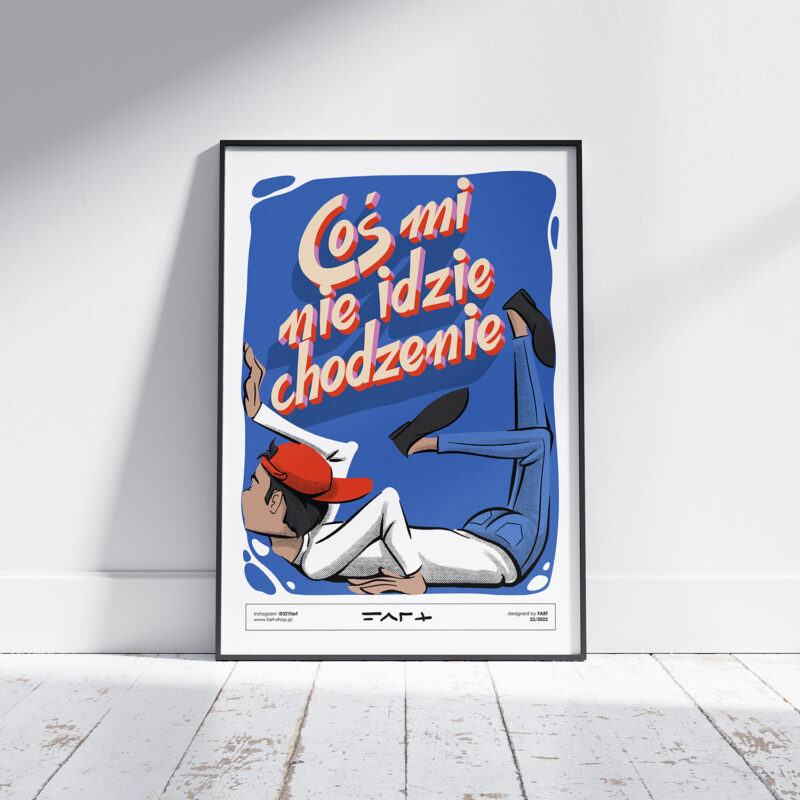 plakat-cos mi nie idzie
