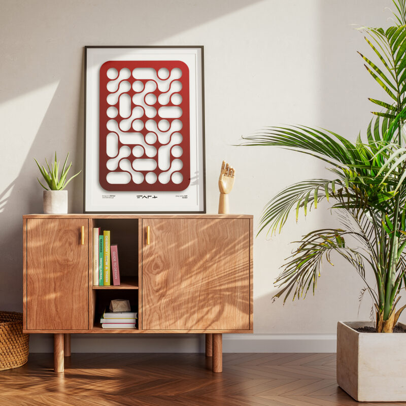 plakat-geometric pattern