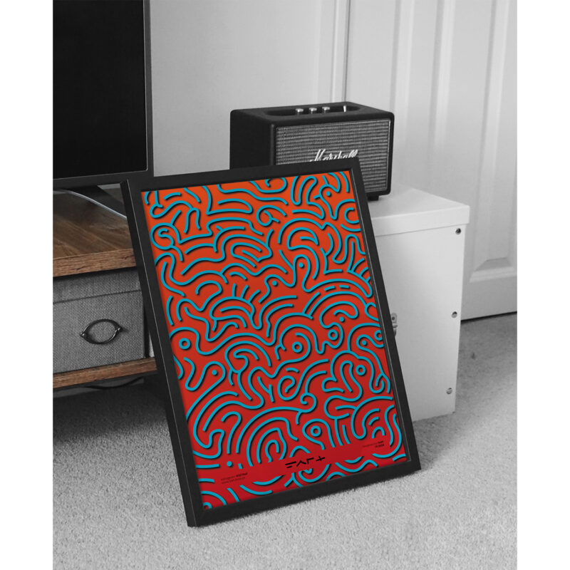 plakat-abstract doodles